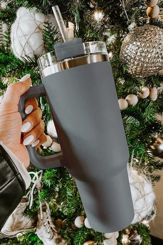 Gray 304 Stainless Steel Double Insulated Cup