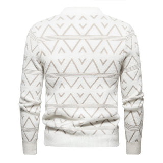 Men's Round Neck Pullover Thick Sweater