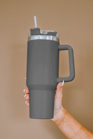 Gray 304 Stainless Steel Double Insulated Cup