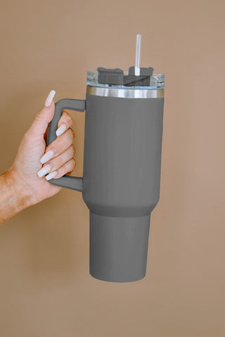 Gray 304 Stainless Steel Double Insulated Cup