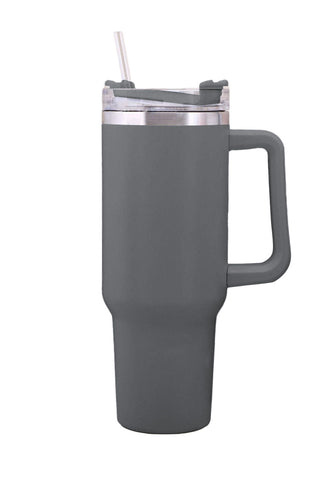 Gray 304 Stainless Steel Double Insulated Cup