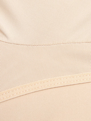 Full Size Zip Up Lace Detail Long Sleeve Shapewear