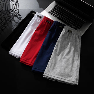 Mid-waist Three-point Loose Plus Size Cotton Boxer Men's Underwear