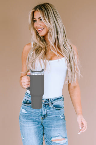 Gray 304 Stainless Steel Double Insulated Cup