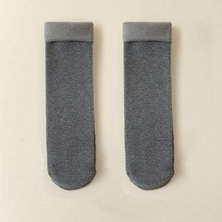 Fleece-lined Warm Elderly Winter Men Room Socks