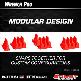 Ernst Mfg. 40 Tool Magnetic Modular Wrench Pro - Blue