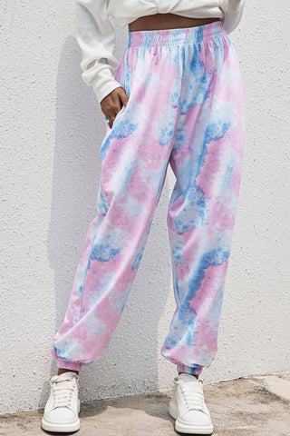 Tie-Dye Joggers with Pockets