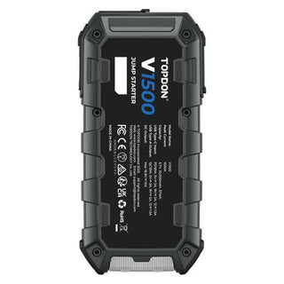 Topdon V1500 - 1500A Jump Starter & Booster, Power Bank & Flashlight