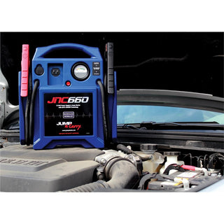 Clore Automotive JNC660 Jump-N-Carry 1700A 12 Volt Jump Starter with Power Supply and Auto Charge Technology - Blue