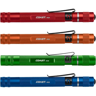 COAST Products HP3R 500 Lumen Rechargeable Penlight with Twist Focus - Green