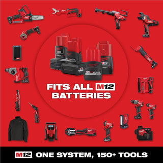 Milwaukee Tool M12 FUEL 1/4 Inch Subcompact Impact Wrench