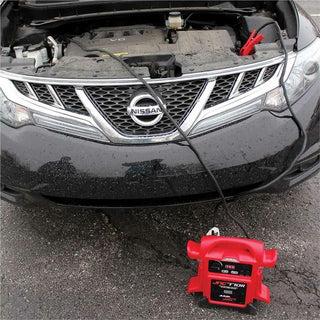 Clore Automotive JNC770R Jump-N-Carry 1700A Premium 12V Jump Starter with Power Supply and Auto Charge Technology - Red