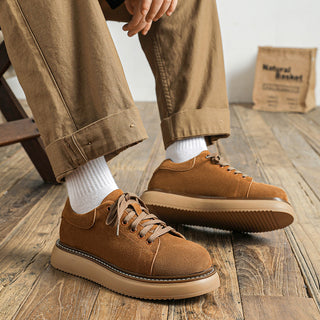 Suede Retro Workwear Shoes For Men