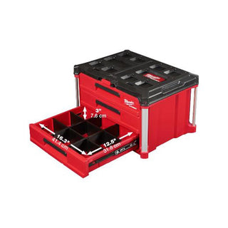 Milwaukee Tool PACKOUT 3-Drawer Tool Box