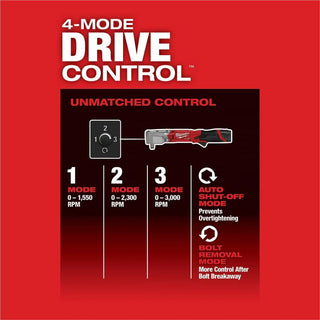 Milwaukee Tool M12 FUEL 1/2" Right Angle Impact Wrench w/ Friction Ring (Bare Tool)