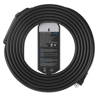 Topdon PulseQ AC Portable 16A - AC Level 2 Portable EV Charger, 16A, 3.7KW, NEMA 5-15P Plug