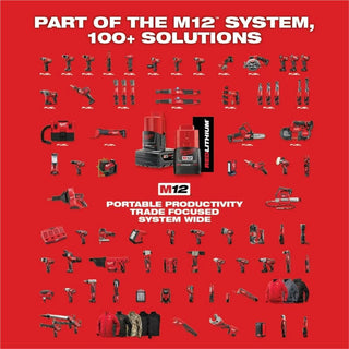 Milwaukee Tool M12 FUEL 3/8" Right Angle Impact Wrench w/ Friction Ring (Bare Tool)