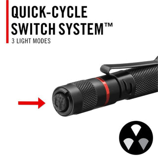 COAST Products HP2R 280 Lumen Rechargeable Penlight with Twist Focus - Blue