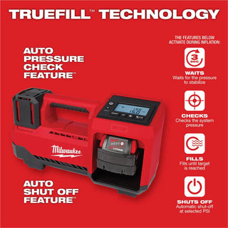 Milwaukee Tool M18 18V Cordless Tire Inflator