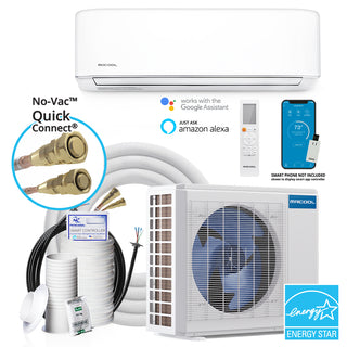 MRCOOL 4th Gen 18k BTU Ductless Mini-Split Heat Pump Complete System