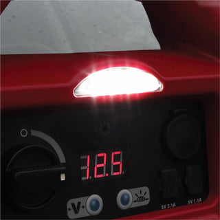 Clore Automotive JNC770R Jump-N-Carry 1700A Premium 12V Jump Starter with Power Supply and Auto Charge Technology - Red