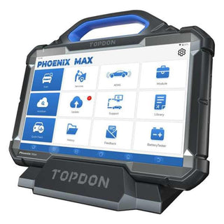 Topdon Phoenix Max w/Scope - 13.3" OE-Level Scan Tool, Docking Station & 4 Ch Oscilloscope