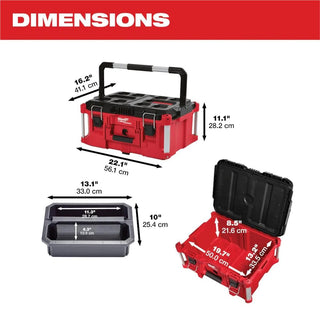 Milwaukee Tool PACKOUT Large Tool Box