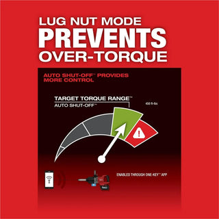 Milwaukee Tool M18 FUEL 1" D-Handle Ext. Anvil High Torque Impact Wrench w/ ONE-KEY