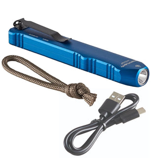Streamlight Wedge Rechargeable EDC 300 Lumen Flashlight with 1000 Lumen Thro mode - Purple