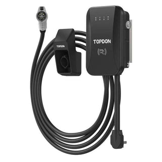 Topdon PulseQ AC Home EV Charger 16FT - 40A Level 2 EV Charger w/16FT Cable J1772 Plug, RFID Mode