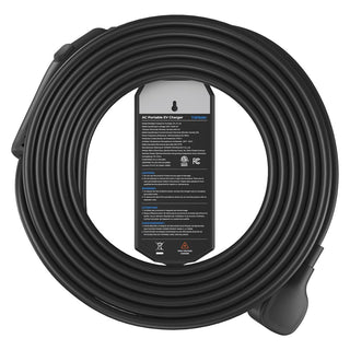 Topdon PulseQ AC Portable 32A Level 2 Portable EV Charger 32A, NEMA14-50P w/5-15P Adaptor