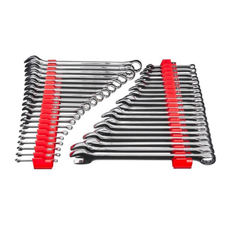 Ernst Mfg. 40 Tool Magnetic Modular Wrench Pro Organizer - Red