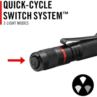 COAST Products HP3R 500 Lumen Rechargeable Penlight with Twist Focus - Green