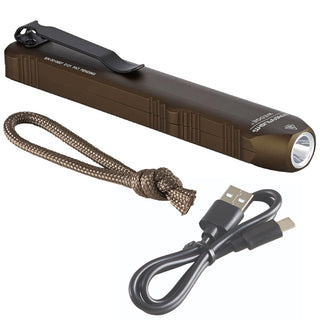 Streamlight Wedge Rechargeable EDC 300 Lumen Flashlight with 1000 Lumen Thro mode - Purple