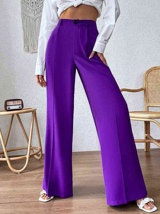 High Waist Wide Leg Pants